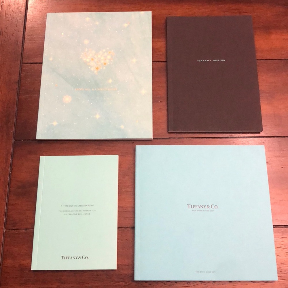 Set of (4) Tiffany Catalogues and Sales Literature